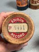 40 Edison Cylinder Phonograph Records