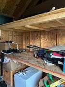 8' x 16' Shed on Skids, Contents Not Included