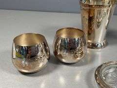Silver-Plated and Silver Toned Drinkware and Accessories