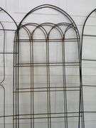 4 Arched Metal Yard Art with 3 Different Designs