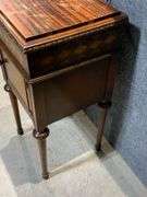Wooden Cabinet With Inlay Design