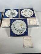 Haviland & Co. ‘Theatre des Saisons’ Porcelain Plates with Certificates