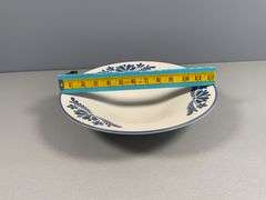 Pfaltzgraff 12-Inch Serving Bowl with Blue Floral Design