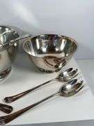 Pewter, Silver Plated and Silver Toned Serving Pieces