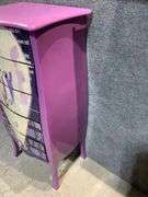 Purple Chest With Love-Heart Motif Front