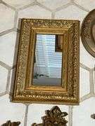 Five Ornate Framed Mirrors in Various Styles