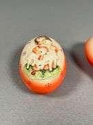 Three ANRI Italy Hand-Painted Resin Trinket Boxes by F. Ferrandiz