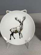 Seven Threshold Porcelain Animal Design Plates