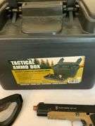Elite Force 1911 TAC Airsoft Pistol Set with Tactical Ammo Box and Accessories