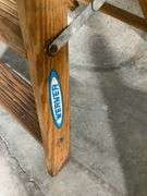 Step Stools: Rubbermaid Plastic and Werner Wooden Ladder
