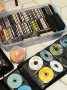 CDs, DVDs, and Media in Cases and Boxes