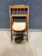 Vintage Babee Tenda Child’s Wooden Folding Chair