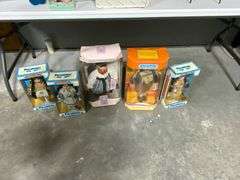 Porcelain Dolls, Boxes, and Doll Accessories
