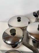Revere Ware Stainless Steel Cookware Set with Copper Bottoms