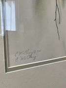 Framed 1994 C. McClung Signed and Numbered Print