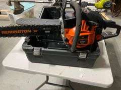 Remington Outlaw RM4620 20-Inch Gas Chainsaw with Case and Manual