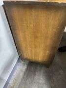 1953 MCM Chinchilla Six-Drawer Dresser with Beveled Mirror
