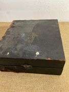 Antique Catholic Sick Call/Last Rites Kit with Box and Religious Items