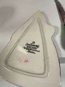 Christmas Themed Ceramic Serveware Including Santa Plates, Glass Bowl, and More