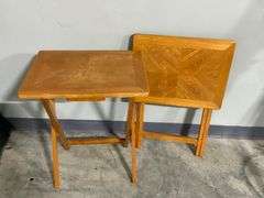 Wooden Folding Tray Tables