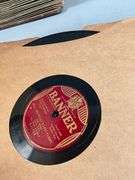 Vintage 78 RPM Records in Albums Featuring Various Labels and Artists