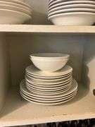 Pier 1 Dinnerware with Plates, Bowls, and Mugs