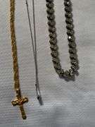 Beaded, Gold-Tone, and Silver-Tone Necklaces