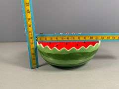 Pier 1 Imports Watermelon-Themed Ceramic Bowl