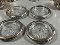 Silver-Plated and Silver Toned Drinkware and Accessories