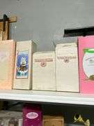 Porcelain Dolls, Boxes, and Doll Accessories