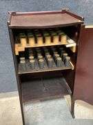 Mechanics Furniture Company Music Cabinet with Cylinder Storage, Patented 1904