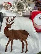 Holiday Decor Lot with Santa Figurines, S&P Shakers, and Textiles