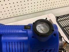 Campbell Hausfeld Cordless Inflator with Gauge and Charger