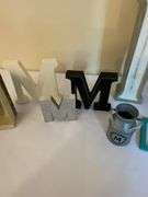 The Letter “M” Decor Items