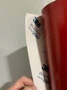 3M Wrap Film Series 2080 Gloss Red Vinyl Roll
