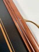 Pimpernel Goose-Themed Serving Tray with Brass Handles