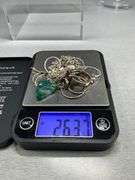Scrap Sterling Silver Jewelry Marked 925, 26.37g