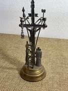 Arma Christi Religious Figurine with Crucifix and Passion Symbols