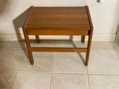 Wooden Side Table With Drawer