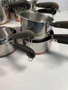 Revere Ware Stainless Steel Cookware Set with Copper Bottoms