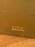 Italian Square Gilded Wooden Frame with Center Cut-Out, Genuine Gold Leaf