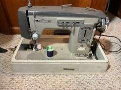 Viscount De Luxe Precision Sewing Machine with Case and Premier Motor
