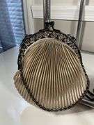 Two Kate Landry Pleated Clutch Handbags