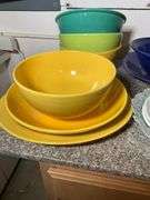 Ceramic Serving Bowls and Plates, Including Certified International and Decorated Pieces