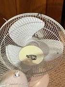 Four Electric Table Fans, Including Hampton Bay Models