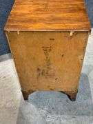 MCM Wooden Three-Drawer Nightstand with Dovetail Construction
