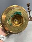 Brass Candlesticks and Decorative Items