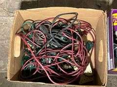 Electrical Cords and Power Strips in Two Boxes