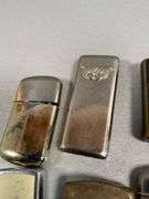 Eight Cigarette Lighters Including Zippo, Marlboro and Capri
