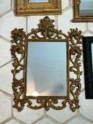 Five Ornate Framed Mirrors in Various Styles